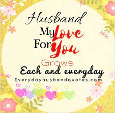 Pin On I Love My Husband Quotes
