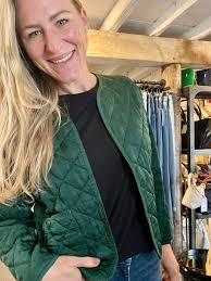 Quilted Bomber Jacket