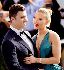 Over its streaming release of ``black widow,'' which she said breached her contract and deprived her of potential earnings. Scarlett Johansson Colin Jost Haben Geheiratet Plus 33 Weitere Stars Die Eine Heimliche Hochzeit Hatten Vogue Germany