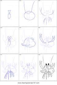 Erase any guidelines and shapes that you drew in step one. How To Draw Henry Hermit Crab From Dinosaur Train Printable Step By Step Drawing Sheet Drawingtutorials101 Com