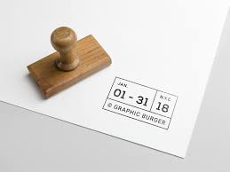 Rubber Stamp Psd Mock Up Paper Mockup Mockup Design Business Card Mock Up