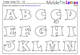 Que tal você fazer seus moldes de letras no word? Molde De Letras Snap Itc Duplo Pdf Document