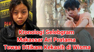 Kronologi lengkap kronologi pembunuhan selebgram ari ari pratama selebgram ari artikel terkait : Iv7 Snxaxgr Nm