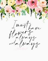 You can even get fancy and print them on watercolor or. Free Spring Flowers Printable Art Lolly Jane