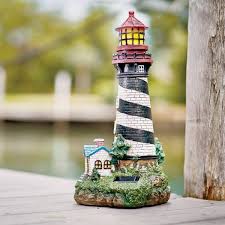 Solar Garden Lighthouse Wayfair
