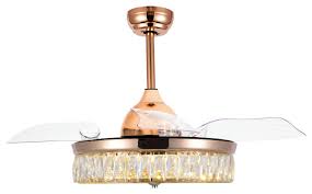 2/21 william st cannington, western australia, 6107. Dimmable Midcentury Retractable Ceiling Fan Fandelier Fan And Light Combo Contemporary Ceiling Fans By Star Home Decor R2140 Houzz