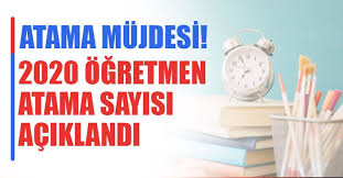 2020 Ogretmen Atama Sayisi Aciklandi Kamu Memurlar Dunyasi Ogretmenler Memur Haber