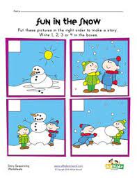Winter Worksheets For Kids Sequencing Worksheets Sequencing Pictures Sequencing Activities Kindergarten
