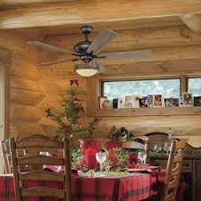 Rustic lighting ideas for the living room, kitchen, dining room, entryway and bedroom. Patriot Lighting Rustic Lodge Ii 2 Light Burnished Bronze Led Ceiling Fan Light At Menards