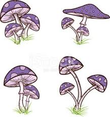 Purple Cartoon Mushrooms Stock Vectors And Illustrations Lowpoly game ready cartoon mushrooms. purple cartoon mushrooms stock vectors