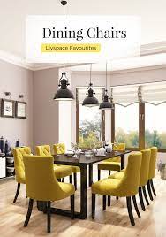 The fergus fabric cantilever dining chair will add a cosy, comfy and contemporary feel to your dining room. 6 Dining Seating Options To Make A Statement Dining Room Colors Yellow Dining Chairs Yellow Dining Room