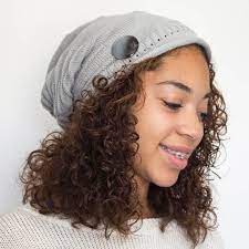 Beanie For Natural Hair Satin Lined Beanie Gift For Her Slouchy Beanie For Curly Hair Natural Hair Accessories Satin Lined Hat Natural Hair Accessories Curly Hair Styles Natural Hair Styles