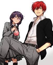 Maybe you would like to learn more about one of these? 75 Kiss Assassination Classroom Karma And Okuda Assassination Classroom Anime Assasination Classroom