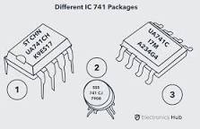 Image result for lm741ic circuit diagram