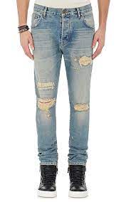 En Noir Light Denim Ripped Jeans Destroyed Jeans Pants Design Mens Dress Pants