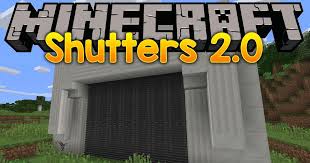 скачать мод на постройку дома в майнкрафте 1 12 2 Shutters 2 0 Mod 1 12 2 Is A New Version Of The Old Shutters Mod For 1 7 Finally Being Brought Forward The Mod Adds In A S Roller Doors Shutters Old Shutters
