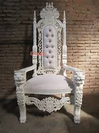 Lion King Mahogany Gothic Throne Chair Made To Order For Wedding Hotel Seat Throne Chair Outdoor Dining Chair Cushions Chair
