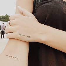 Love Sarah Hyland S Arrow Tattoo See 30 More Ink Ideas Small Arrow Tattoos Arrow Tattoos For Women Arrow Tattoo