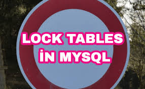 A mysql lock refers to a lock flag connected to a table. Lock Tables In Mysql Database Tutorials