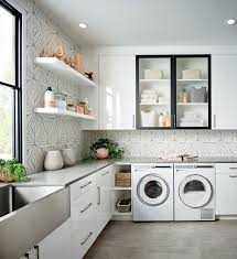 In order to find the best washing machine, we have to vet through different type and brand of washing machines, eg: 7 Sizzling Hot Design Trends To Ramp Up Your Storage Spaces In 2018 Laundry Design Stylish Laundry Room Laundry Room
