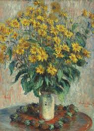 Volume i to ivdaniel wildenstein. Kaufen Jerusalem Artichoke Flowers By Monet Poster Online Dearsam De
