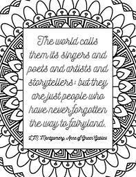 Spark your creativity by choosing your favorite printable coloring pages and let the fun begin! 33 Anne Of Green Gables Printable Coloring Pages My Printable Home