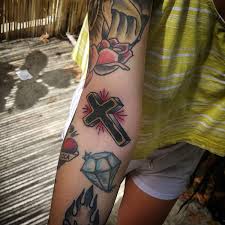 It is simply because the cross is the most recognizable symbol of christianism. 125 Best Cross Tattoos You Can Try Meanings 1000 Tattoo Photo Eddnet