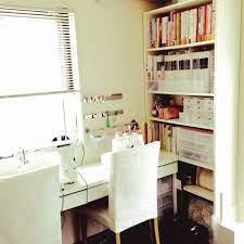 ミシン部屋 無印良品 棚 手芸本 型紙収納 などのインテリア実例 2015 11 07 15 33 58 roomclip ルームクリップ インテリア 収納 インテリア 部屋