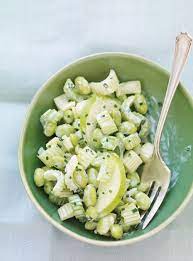 Salade Cremeuse Au Celeri Ricardo Recipe Celery Salad Celery Recipes Recipes