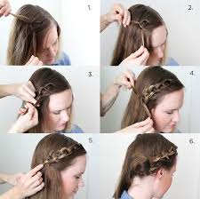 So let's go ahead and get started to do a braid start by taking a section of hair now divide that section into three equal sections. How To Style A Chain Braid A Beautiful Mess