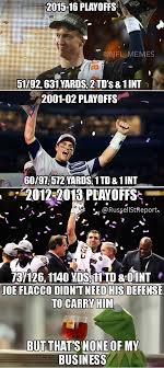 The tampa bay buccaneers beat the kansas city chiefs at the super bowl on feb. Nfl Memes Draws Stupid Joe Flacco Peyton Manning Parallel