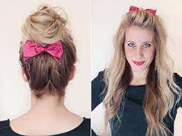 Hair bow styles look smoothest on straight, sleek hair, but they can also look smashing in wavy and curly hair. 8 Ways To Style A Bow Twist Me Pretty