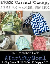 Car seat canopy is a company which strives to mothers lounge brands. Free Carseat Canopy When You Use Promo Code Athriftymom1 Baby Shower Gift Idea Just Pay Shipping Awesome Deal Car Seats Free Nursing Cover Baby Canopy