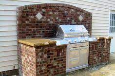 Backsplash panels allow you to bring a fun design element to your space while also protecting walls from grease splatter and other cooking stains. 7 Outdoor Grill Backsplash Ideas Outdoor Grill Backsplash Outdoor Kitchen Design