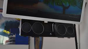 This set of diy speaker stands is one that you can create without needing to be an experienced woodworker. Diy Speaker Mount For Vesa Mounted Monitors Diy Speakers Computer Build Speaker Mounts