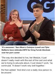 Cate and Tyler attacking Farrah for being a porn star.. oh how the turn  tables. : rTeenMomOGandTeenMom2