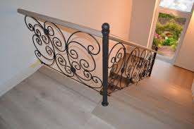 The cost to have metal or cast iron deck railing installed professionally starts at $40.00 per linear foot for affordable steel and can . Stairs With Metal Handrails Berguci Furniture