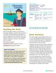 Columbus day is an important holiday that several countries celebrate. Reading Comprehension About Christopher Columbus Lesson Plans Worksheets