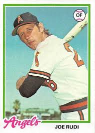 Amazon.com: 1978 Topps #635 Joe Rudi California Angels MLB Baseball Card EX  Excellent : Collectibles & Fine Art