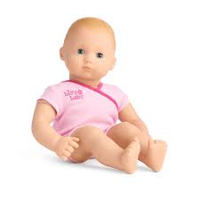 Our newest baby has blonde hair and blue eyes. Bitty Baby Doll Light Skin Blond Hair Blue Eyes American Girl