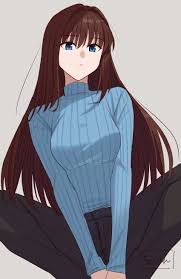 shintyoi2, mahou tsukai no yoru, aozaki aoko, 1girl, black pants - Anime R34