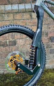 Here S Your Single Sided Carbon Fiber Diy Linkage Fork Pinkbike In 2020 Bike Design Custom Bikes Bike
