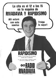 Listen to your favorite radio stations at streema. Publicidad Del Programa Rapidisimo Conducido Por Hector Larrea Radio Rivadavia Buenos Aires Decada Del 80 Radio Rivadavia Decada De Los 80 Viejitos