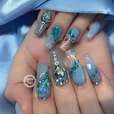 Baby Shower Nails For My Client Its A Boy Thenaillife Nailsmagazine Nailpro Glitternails Nailporn Baby Shower Nails Baby Nails Baby Shower Nails Boy
