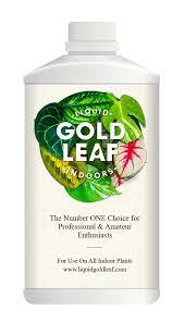 Liquid Gold Leaf Indoor Plant Feed 500ml Liquid Gold Leaf Plant Nutrients Indoor Plants