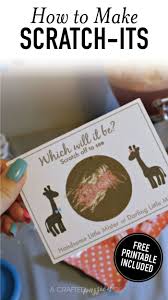 I love creating unique business cards. How To Make A Gender Reveal Scratch Off With This Free Printable