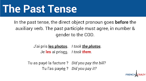 French Direct Object Pronouns Frenchcrazy Object Pronouns Pronoun Object