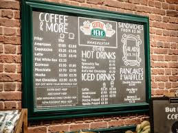 Visiting The Central Perk Cafe From Friends In Primark Manchester Central Perk Friends Cafe Themed Cafes