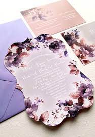Floral Wedding Invitations Spring Wedding Invites Botanical Etsy In 2021 Etsy Wedding Invitations Cheap Wedding Invitations Lavender Wedding Invitations