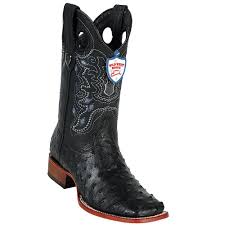 Free returns for 365 days at zappos! Wild West Botas Bota Ranch Cuadrada De Avestruz